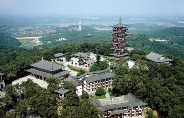 (紫蓬山风景区鸟瞰)